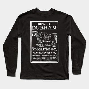 Genuine Bull Durham, NC Tobacco Vintage Long Sleeve T-Shirt